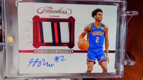 Yahoo Panini Flawless Shai Gilgeous Alexa