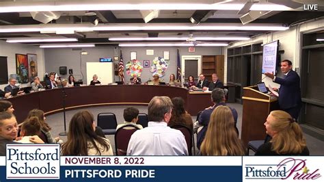 Pittsford Board Of Education Meeting November 8 2022 YouTube