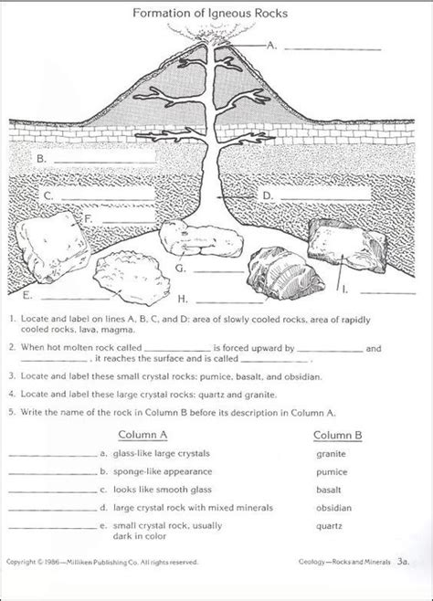 Grade 8 Science Rocks And Minerals