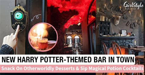 The Wizard S Brew New Bar Dessert Spot With Harry Potter Themed