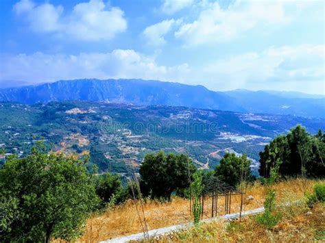 Lebanon Mountain View stock photo. Image of summer, showing - 99196184