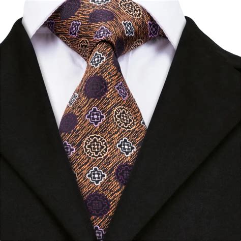 Aliexpress Buy Dn Floral Mens Ties For Men Silk Necktie