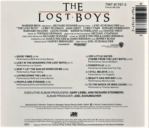 THE LOST BOYS SOUNDTRACK (CD Version) – ELECTRONIC 80s V2