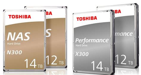 Toshiba Hard Disk N300 E X300 Fino A 14 TB La Gamma Esterna Canvio