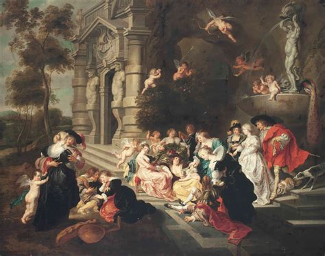 After Sir Peter Paul Rubens The Garden Of Love Christie S Peter