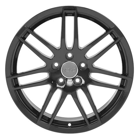 Audi Rs4 Style Replica Wheels Black 18x8 Set