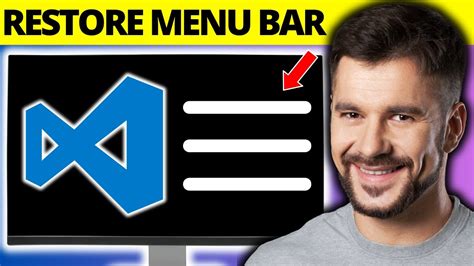 How To Restore Menu Bar In Visual Studio Code Full Guide Youtube