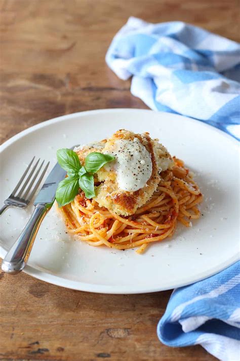 Pollo Alla Parmigiana Met Spaghetti Francesca Kookt