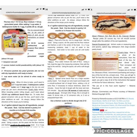 Pillsbury Hot Roll Mix Copycat Recipe Recipes Pillsbury Hot Roll Mix