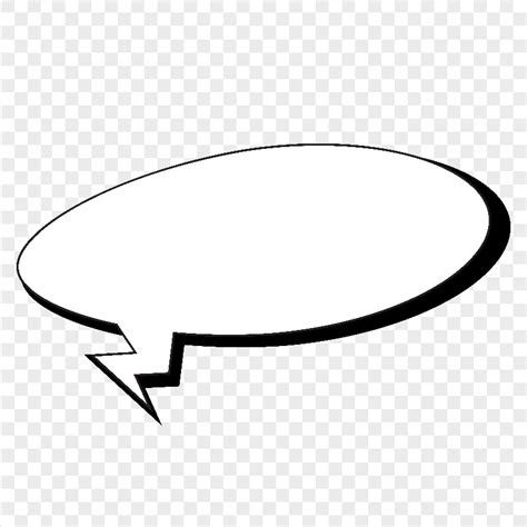 Rectangle Outline Cartoon Thought Bubble Speech Citypng