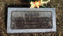 Cora Margaret Gothard Dennison Memorial Find A Grave