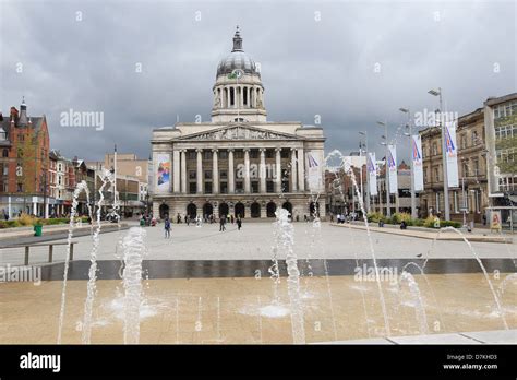 The Council House Building, Old Market Square, Nottingham, England ...