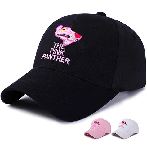 Bon Unissex Casual Esportivo Viseiras Rosa Pantera Chap U Snapback