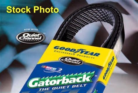 Goodyear Gatorback 4050715 5pk1815 Serpentine Poly V Belt Drive Belt M100ah Ebay