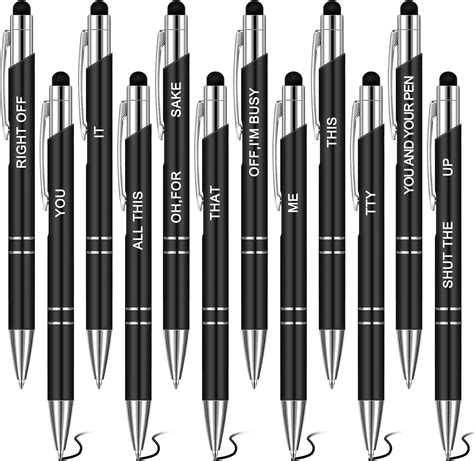 Amazon 5 Pack Fuck Pens Funny Fuck It Pens Fuck Off Pens Swear