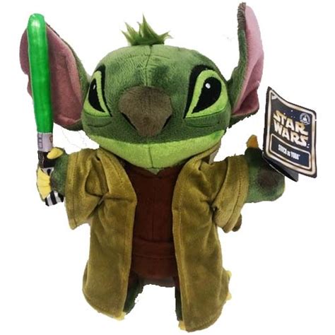 Your WDW Store - Disney Plush - Star Wars Weekends 2015 - Jedi Master Yoda Stitch