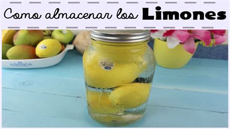 Life Hack Como Conservar Los Limones Alicia Borchardt Youtube