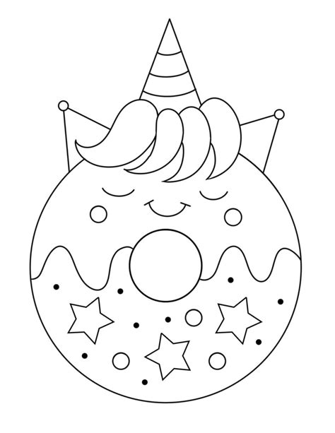 Free Donut Coloring Pages for Kids! ⋆ The Hollydog Blog