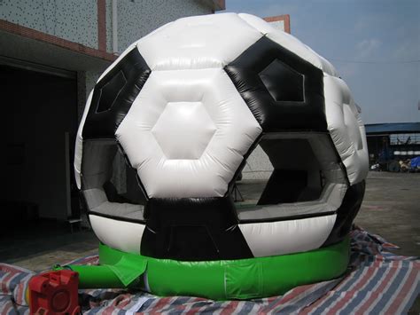 Big Moonwalk Inflatable Soccer Ball Bounce House Inflatable Football