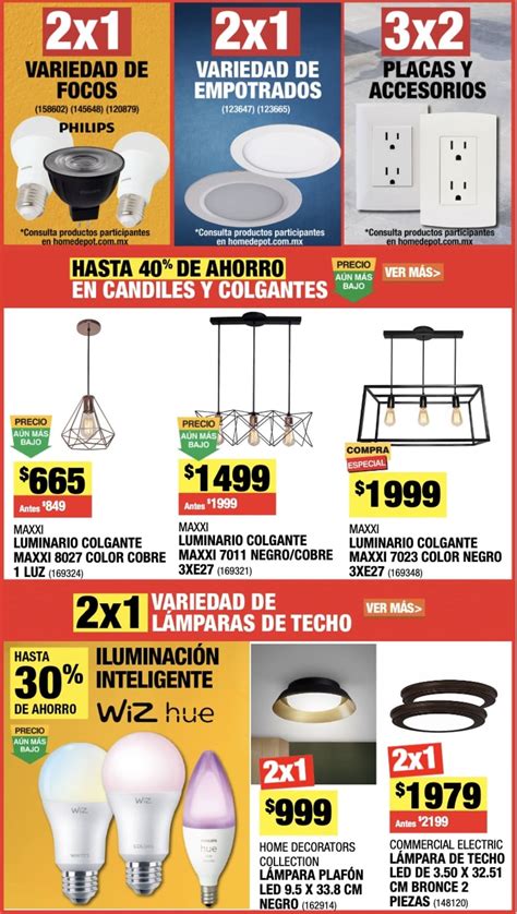 Folleto Home Depot Buen Fin Del Al De Noviembre