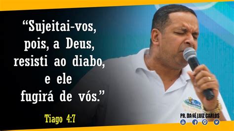 Sujeitai Vos Pois A Deus Resisti Ao Diabo E Ele Fugir De V S