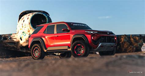 Renderização Da Hotcars Mostra Por Que O Toyota 4runner Hybrid 2025 Causará Grandes Problemas