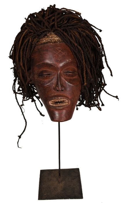 Masker Hout Touw Mwana Pwo Chokwe Angola Catawiki