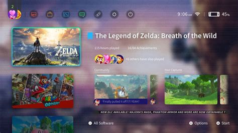 Nintendo Switch Home Screen concept by MrOutcastChao on DeviantArt