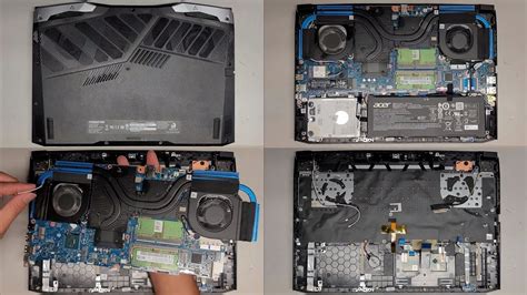 Acer Predator Helios N C Ph U Disassembly Ram Ssd Hard