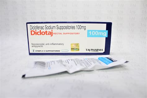 Diclofenac Suppositories 100mg Manufacturers India And Pioneer Exporters