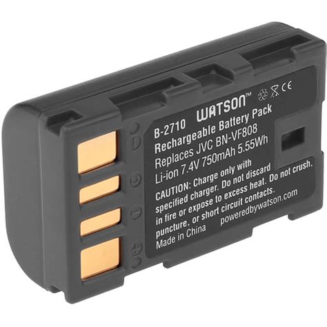 Watson BN VF808 Lithium Ion Battery Pack 7 4V 750mAh B 2710