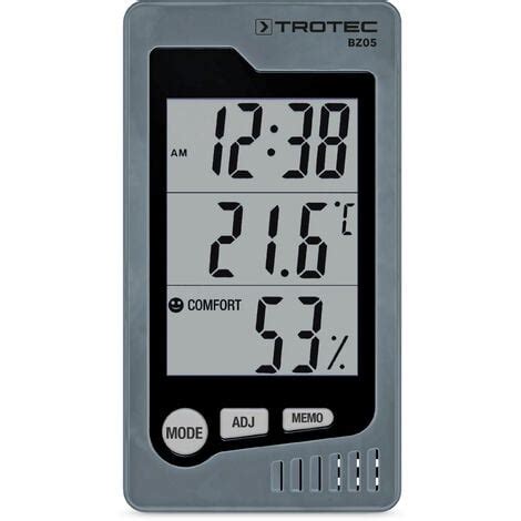 Trotec Thermo hygromètre de table BZ05