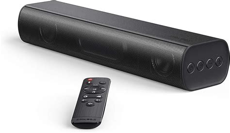 SAKOBS Soundbar 2 0 Kanal 80dB 40W Soundbox Mit 4 Integrierten