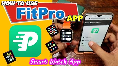 Fit Pro Smart Watch App Setting S8 I8 Pro Max T800 Ultra App