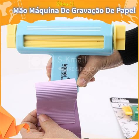 DIY Scrapbook Socos Circular Ferramenta De Mão Máquina De Gravação De