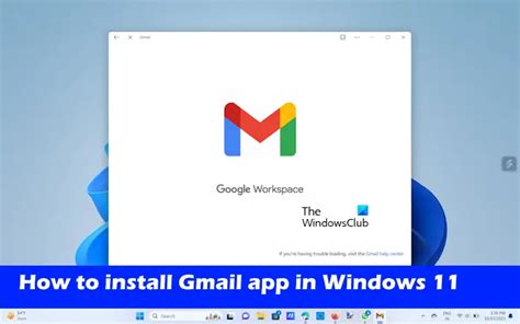 How To Install Gmail App In Windows