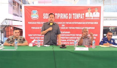 Wakil Wali Kota Manado Buka Pelaksanaan Sidang Tindak Pidana Ringan