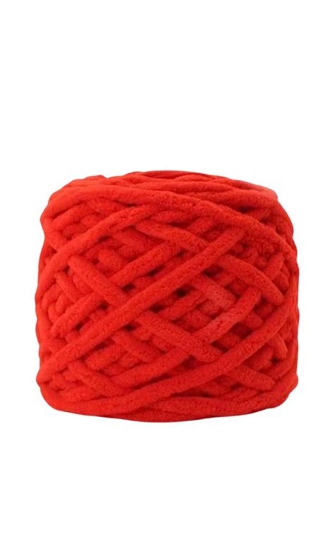 Soft Thick Yarn for Crochet Knitting Red | Shop Today. Get it Tomorrow ...