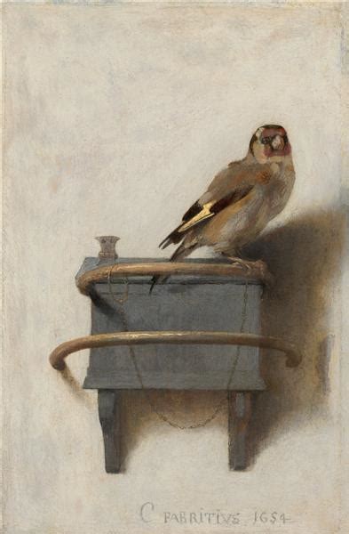 Der Distelfink 1654 Carel Fabritius Enzyklopädie Der