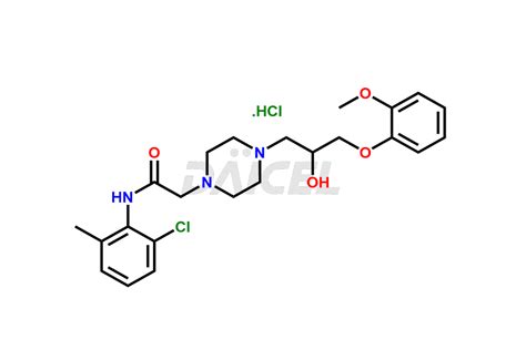 2 Chloro 6 Methyl Ranolazine Hydrochloride Impurity Daicel Pharma