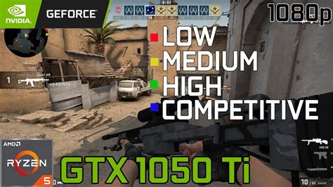 Cs Go Low Medium High Competitive Gtx Ti Ryzen