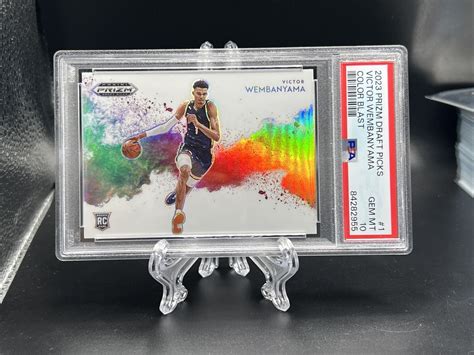 Victor Wembanyama 2023 Prizm Draft Picks 1 Color Blast SSP Price