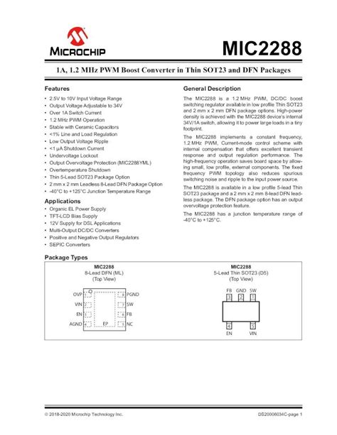 Pdf A Mhz Pwm Boost Converter In Thin Sot And Dfn