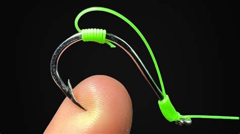 The Fishing Wafter Rig That S Super Simple To Tie Youtube