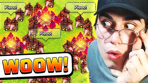 Wow ATTACCO Con FULL DOMATORI Clash Of Clans YouTube