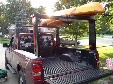 Truck Bed Bike And Kayak Rack Kayak Rack Diy Kayak Rack For Truck Kayak Rack