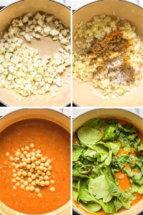 Chickpea Spinach Curry Recipe This Healthy Table