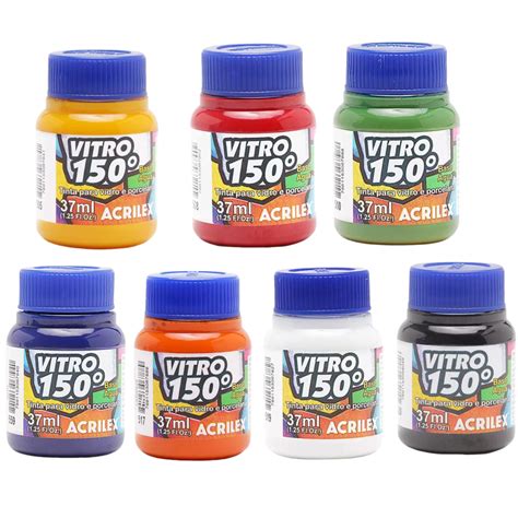 Tinta Para Vidro E Porcelana