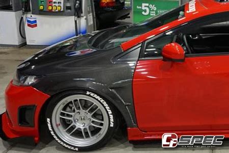 Honda Civic Door Oem Style Carbon Fiber Fenders Off