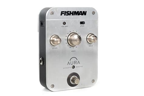 Fishman Aura Acoustic Imaging Pedal From Bil Vorndick Reverb